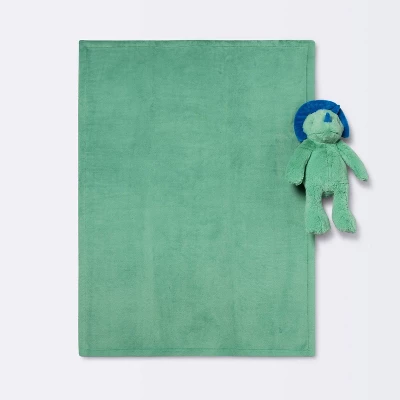 Plush Blanket With Soft Toy - Cloud Island™ Dinosaur 2 Plush Blanket With Soft Toy - Cloud Island™ Dinosaur - Image 2