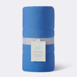 Rayon From Bamboo Quilted Baby Blanket - Blue - Cloud Island™ -Cloud Island GUEST 2253a285 cdaf 45ad abdf cbceec2de7e1