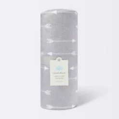 Plush Velboa Baby Blanket Arrows - Cloud Island™ Gray 5 Plush Velboa Baby Blanket Arrows - Cloud Island™ Gray -Cloud Island GUEST 4c858ce8 bd80 4e1a aa02 f98ff2e5ca06