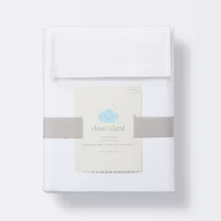 Crib Skirt - Solid White - Cloud Island™ -Cloud Island GUEST 53729e41 b846 4ad7 ab6a 9ab526bc6ea4