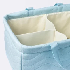 Quilted Fabric Diaper Caddy - Blue - Cloud Island™ -Cloud Island GUEST 591ab3cc 067c 4159 94a7 6e5fd1ad1b1d