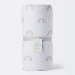 Muslin Quilt Baby And Toddler Blanket - Rainbow - Cloud Island™ -Cloud Island GUEST 6b29e189 c434 4728 a757 a8daa5404773