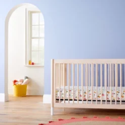 Polyester Rayon Fitted Crib Sheet - Citrus - Cloud Island™