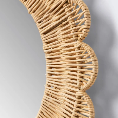 Sun Wall Mirror - Cloud Island™ - Natural 2 Sun Wall Mirror - Cloud Island™ - Natural - Image 2