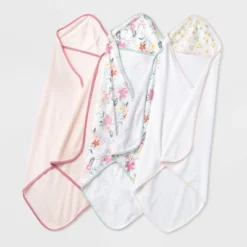 Baby Girls' 3pk Floral Meadow Hooded Towel - Cloud Island™ 5 Baby Girls' 3pk Floral Meadow Hooded Towel - Cloud Island™ -Cloud Island GUEST 8cd13f38 d391 49f3 a5cb 062e8a119962