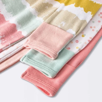 Baby Girls' 3pk Zip-Up Sleep N' Play - Cloud Island™ Pink 3 Baby Girls' 3pk Zip-Up Sleep N' Play - Cloud Island™ Pink - Image 3