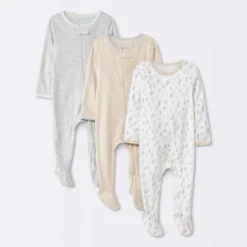 Baby 3pk Orchard Zip-Up Sleep N' Play - Cloud Island™ Off-White 11 Baby 3pk Orchard Zip-Up Sleep N' Play - Cloud Island™ Off-White -Cloud Island GUEST ad11eea4 f972 419c 805b 428ab0e1222f