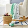 Natural Woven Round Storage Bin With Coiled Rope Handle - Cloud Island™ M