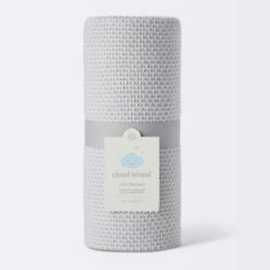 Seed Stitch Sweater Knit Baby Blanket - Gray - Cloud Island™ 5 Seed Stitch Sweater Knit Baby Blanket - Gray - Cloud Island™ -Cloud Island GUEST c46d3a9f a0d1 49c9 b801 2273bc1e5d10