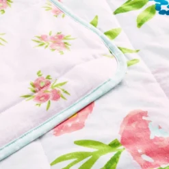 Jersey Knit Reversible Baby Blanket Floral - Cloud Island™ - White 4 Jersey Knit Reversible Baby Blanket Floral - Cloud Island™ - White -Cloud Island GUEST d68bc9ba 9ab0 4274 b3da 760c01f3e8d0