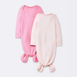 Baby Girls' 2pk Basic Waffle Gowns - Cloud Island™ Pink 7 Baby Girls' 2pk Basic Waffle Gowns - Cloud Island™ Pink -Cloud Island GUEST d6b16d1d 42ba 43d9 bc93 8afa30e53b3b