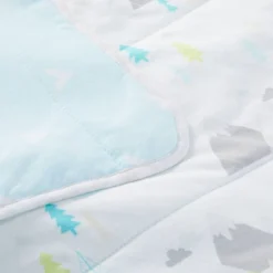 Jersey Knit Reversible Blanket Adventure Awaits - Cloud Island™ - Light Blue 4 Jersey Knit Reversible Blanket Adventure Awaits - Cloud Island™ - Light Blue -Cloud Island GUEST ed72f307 5baf 4a41 9395 4a210fd7ab84