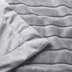 Faux Fur With Channel Carving Baby Blanket - Gray - Cloud Island™ -Cloud Island GUEST efc1751b 9961 466d 8fd0 1699239ea213