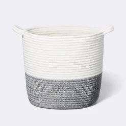 Coiled Rope Bin With Color Band - Cloud Island™ -Cloud Island GUEST faa0ff24 8055 43a2 9518 6509e681fd98